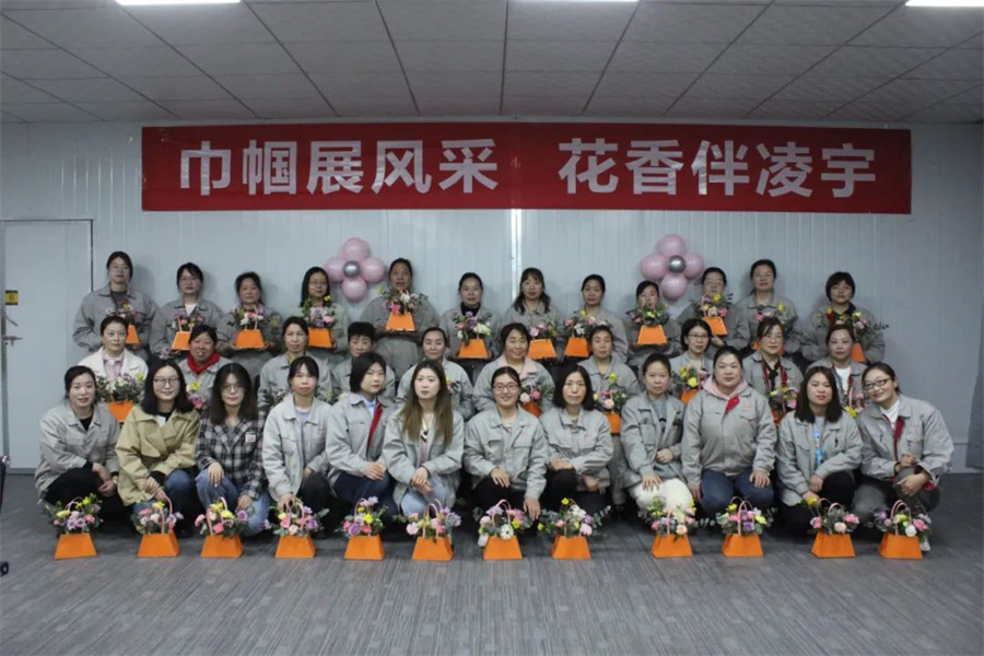 玫瑰亦鏗鏘，凌宇女工有力量！