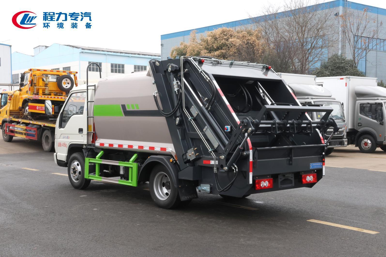 (5方)福田藍牌壓縮垃圾車