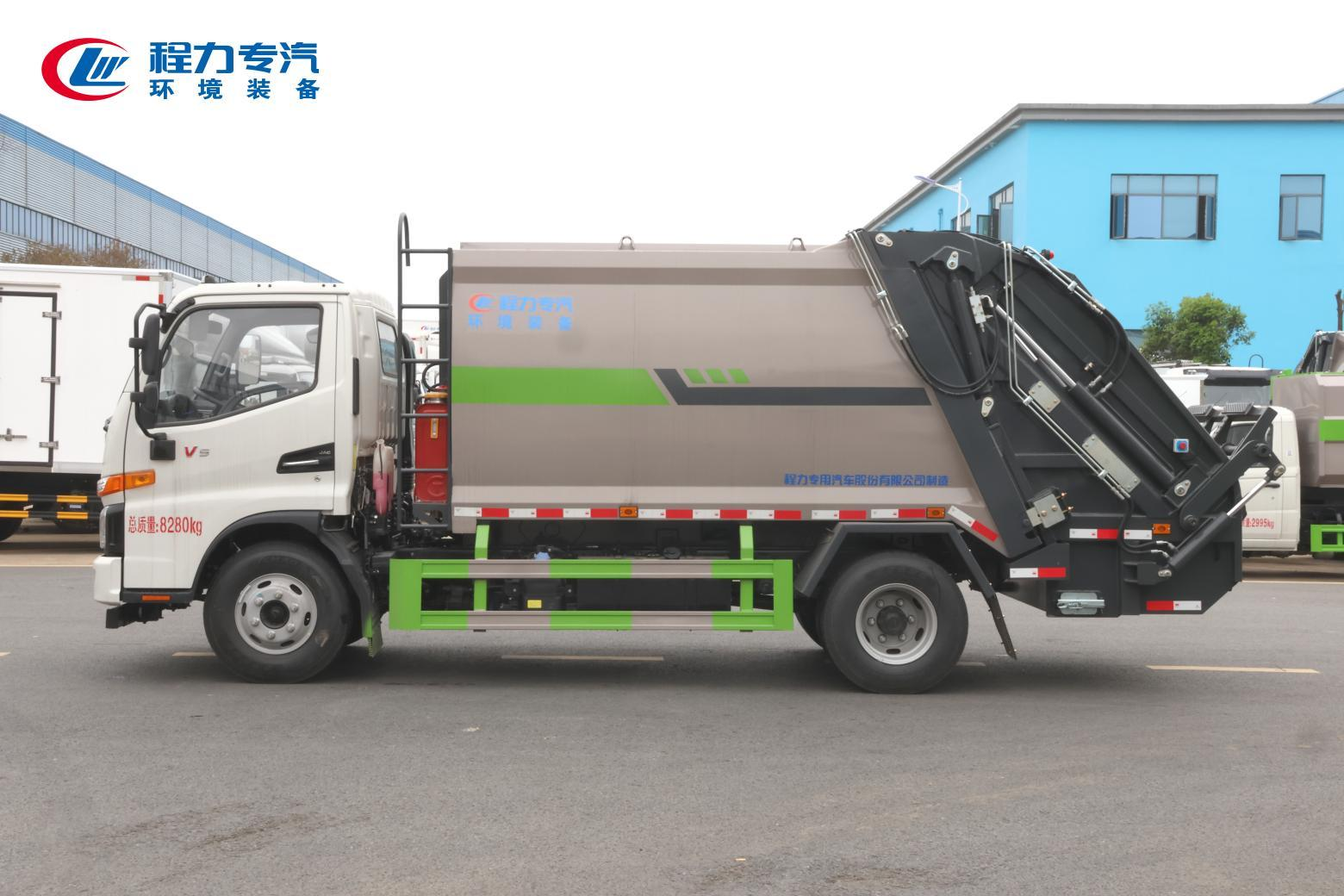(8方)江淮俊鈴V5壓縮垃圾車