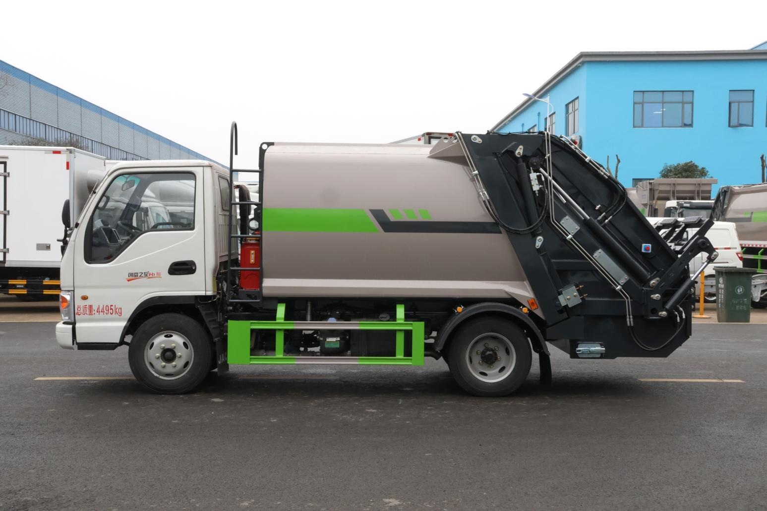 (5方)江淮藍(lán)牌壓縮垃圾車