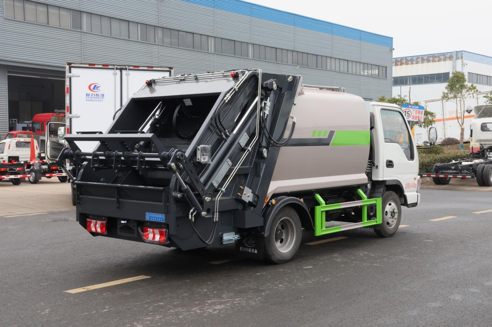 (5方)江淮藍(lán)牌壓縮垃圾車
